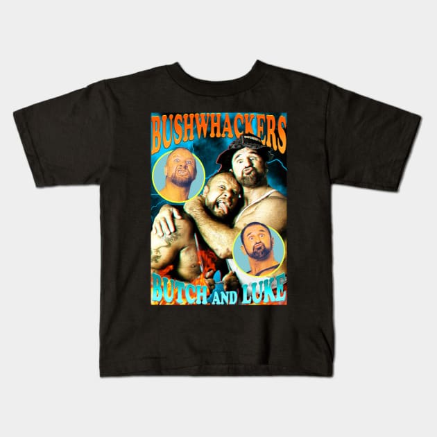 Butch-Luke Whackers Bootleg Kids T-Shirt by RetroVania